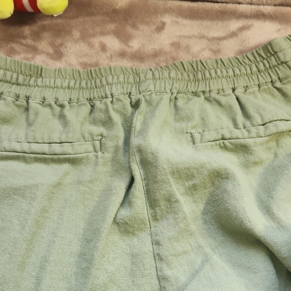 Green Wide-Leg Pants - Picture 10 of 10